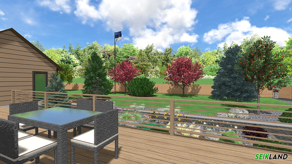 Eramu eesaed terrassilt